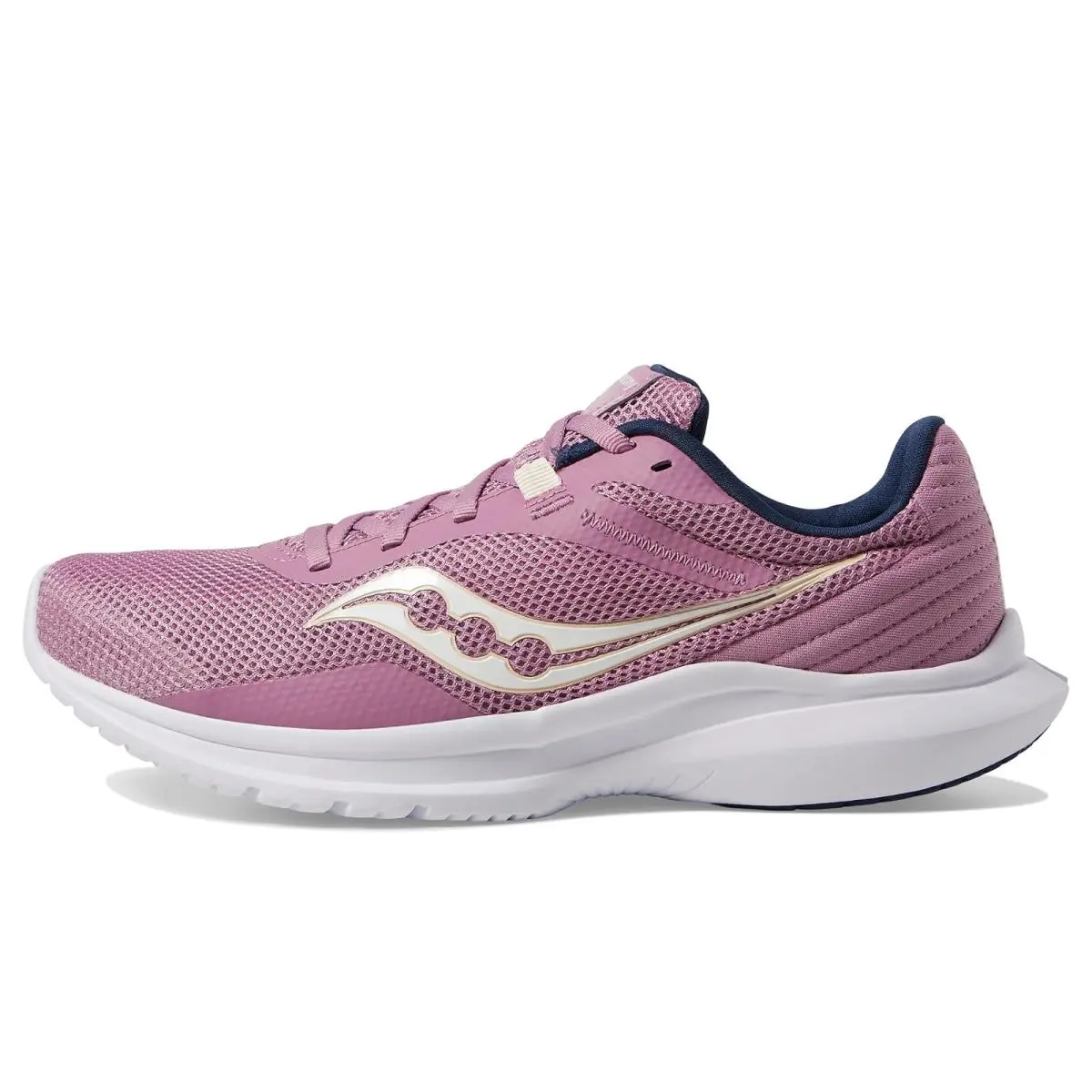 Saucony shoes - Orchid/Navy 2