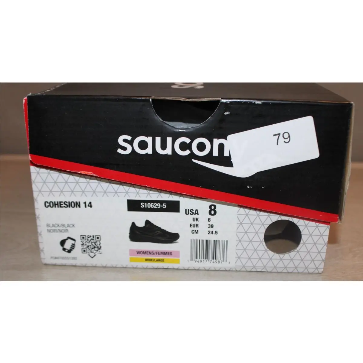 Saucony shoes - Saucony Cohesion 14 - Cohesion - S10629-5 - Black 0
