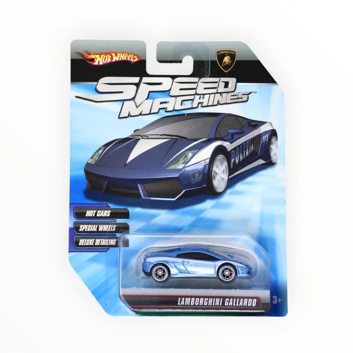 Hot Wheels Lamborghini Gallardo LP 560-4 - Blue - 2010 Speed Machines A