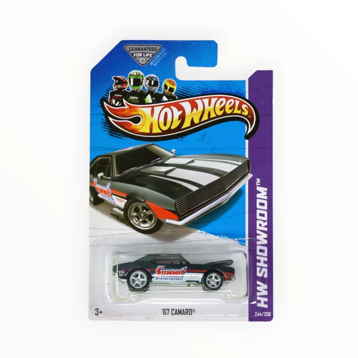 Hot Wheels `67 Camaro 244/250 - Black Super Treasure Hunt - 2013 A