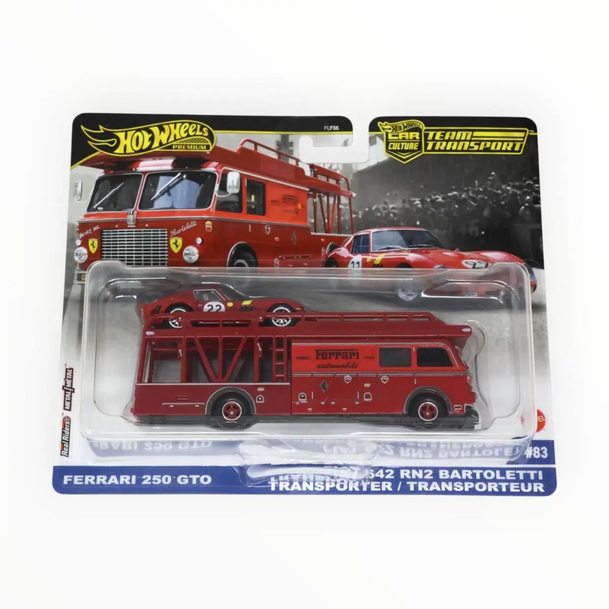 Hot Wheels Fiat 642 RN2 Bartoletti / Ferrari 250 Gto - 2025 Team Transports A