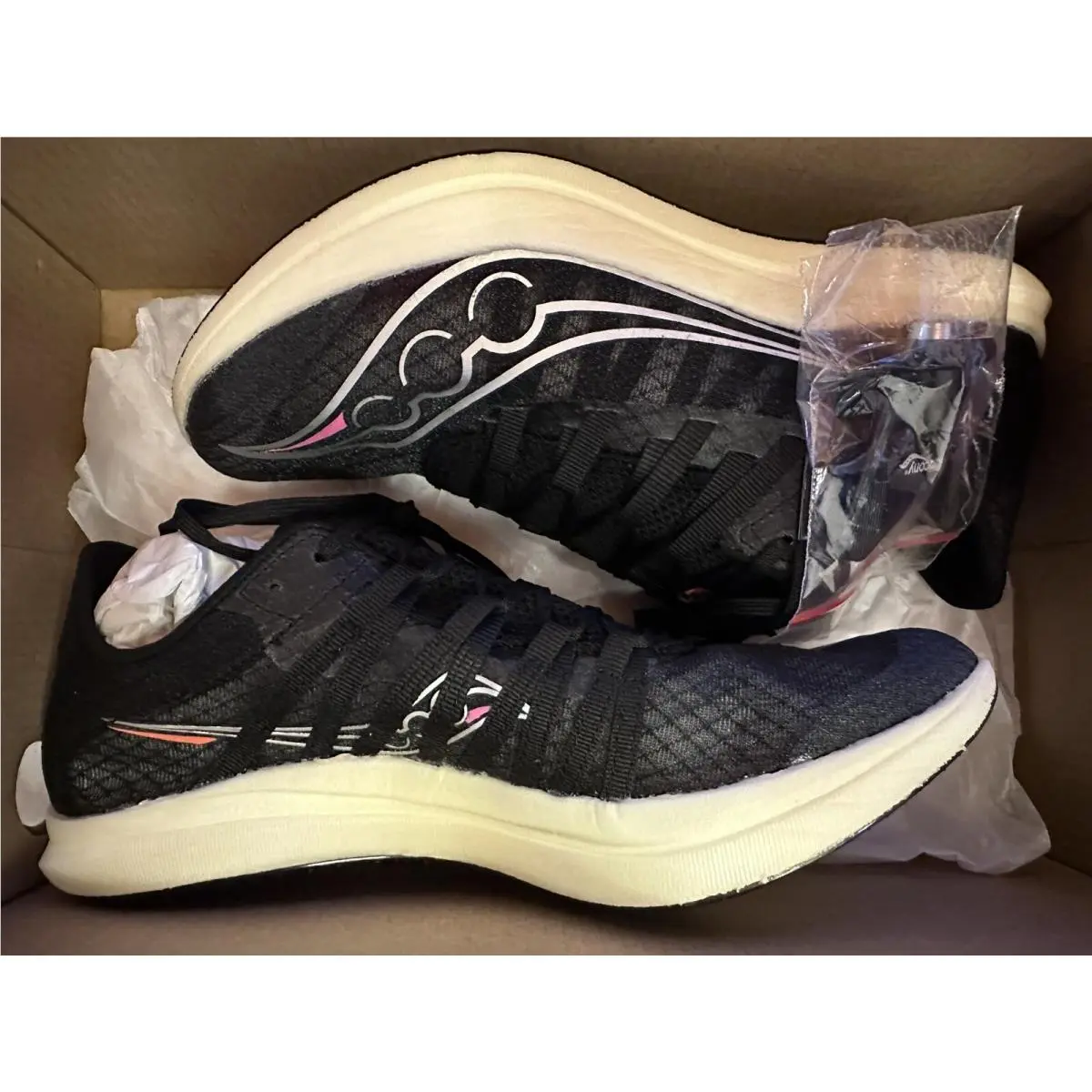 Saucony shoes - Saucony Terminal - Terminal - S19101 - Black/Vizi (UPC: 0195019022966) 4