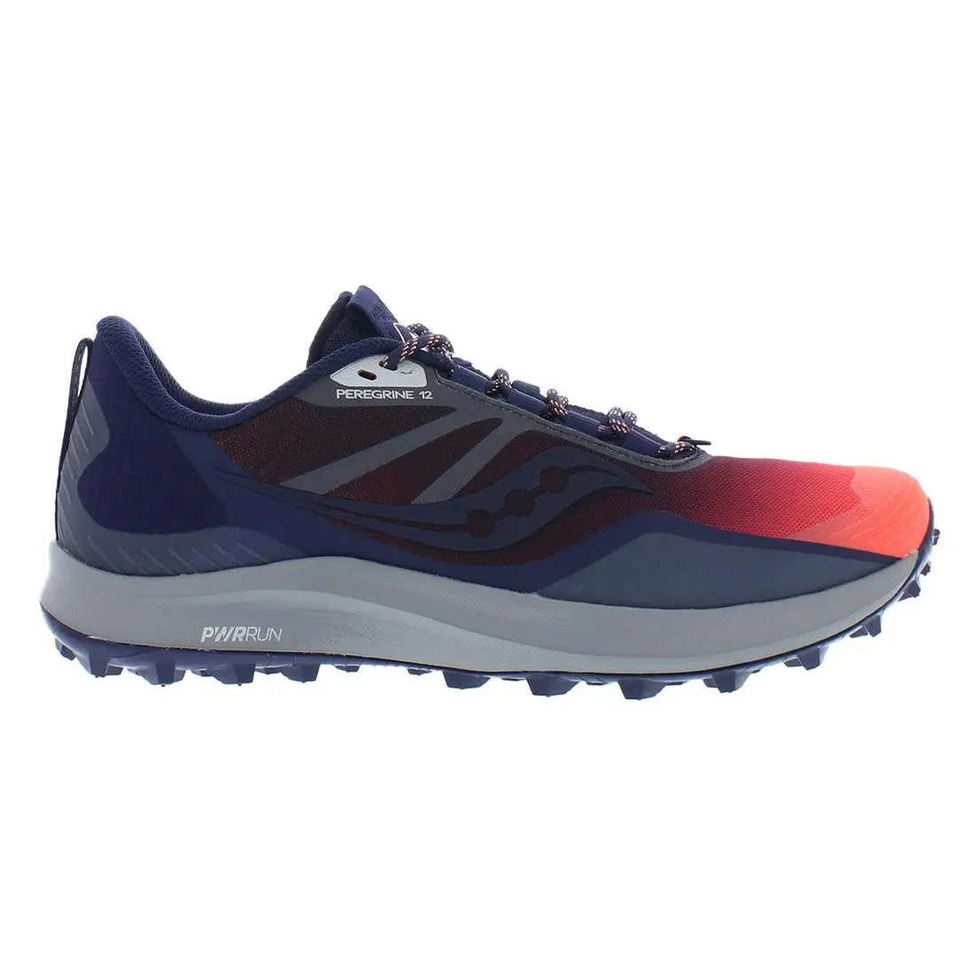 Saucony Peregrine 12 Mens Shoes Size 14 Color: Night Lite - Night Lite, Main: Multi-Colored