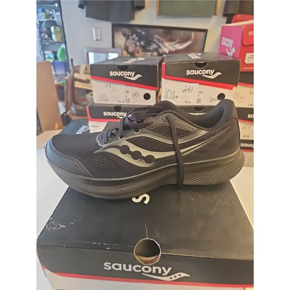 Saucony shoes - Saucony Cohesion 18 - Cohesion - Black 0