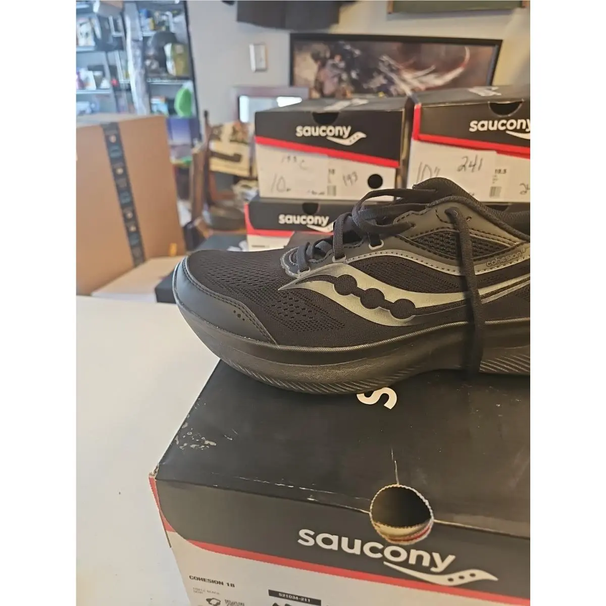 Saucony shoes - Saucony Cohesion 18 - Cohesion - Black 5