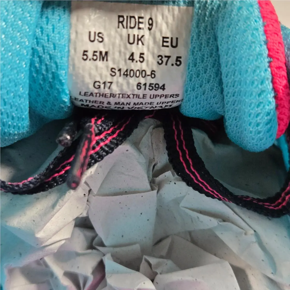 Saucony shoes - Saucony Ride 9 - Ride - Blue 13