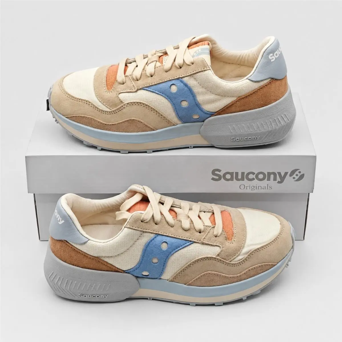 Saucony Jazz Nxt S60889-2 Vanilla Sky Retro Sneakers Women’s Size 10 Lifestyle