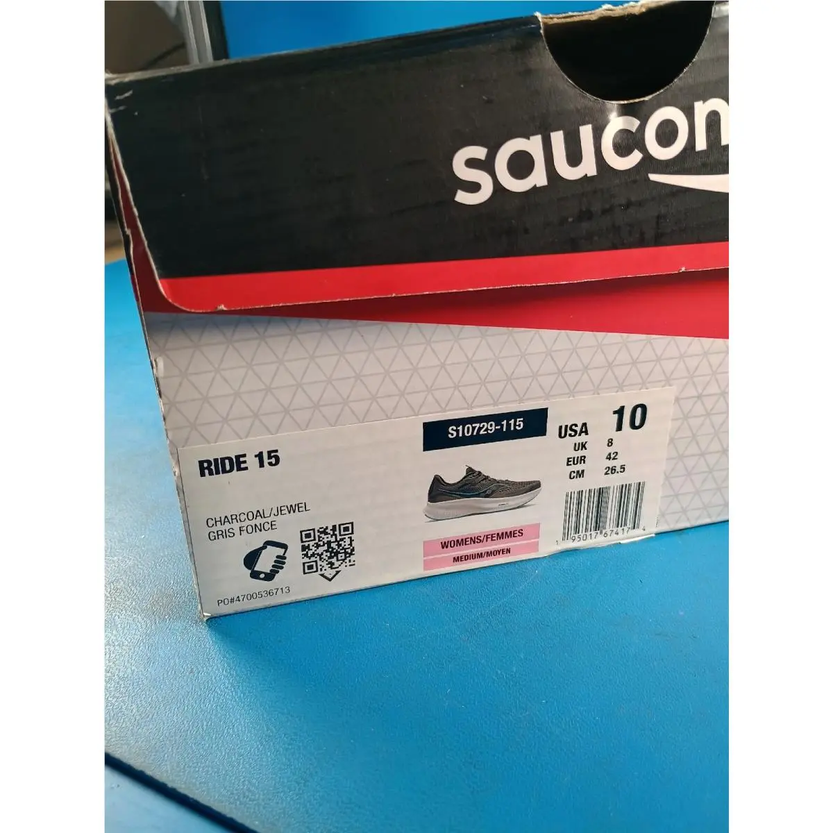 Saucony shoes - Saucony Ride 15 - Ride - Gray 0