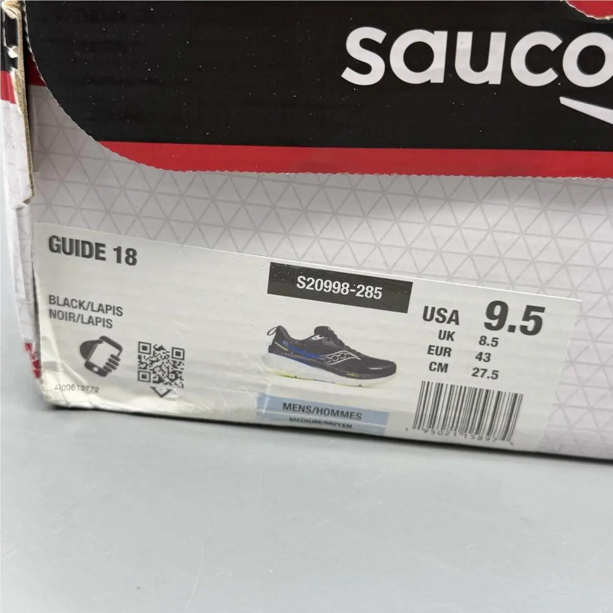 Saucony shoes - Guide 18 - Guide - S20998-285 - Black 12