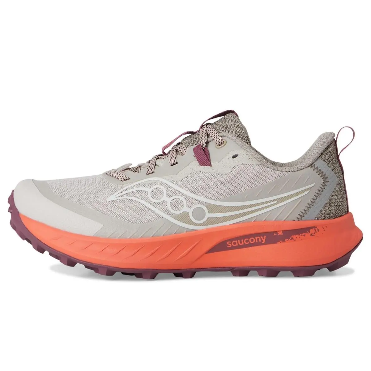Saucony shoes - S10990250 - S10990-250 - Oat/Salmon (UPC: 195021142003) 2