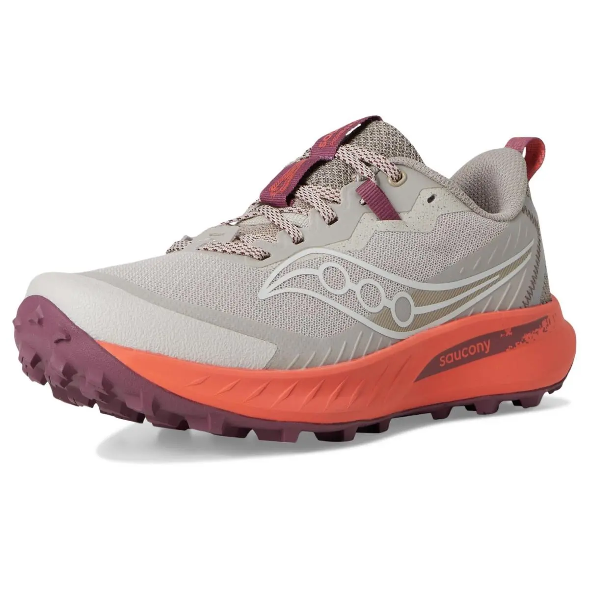 Saucony shoes - S10990250 - S10990-250 - Oat/Salmon (UPC: 195021142003) 5