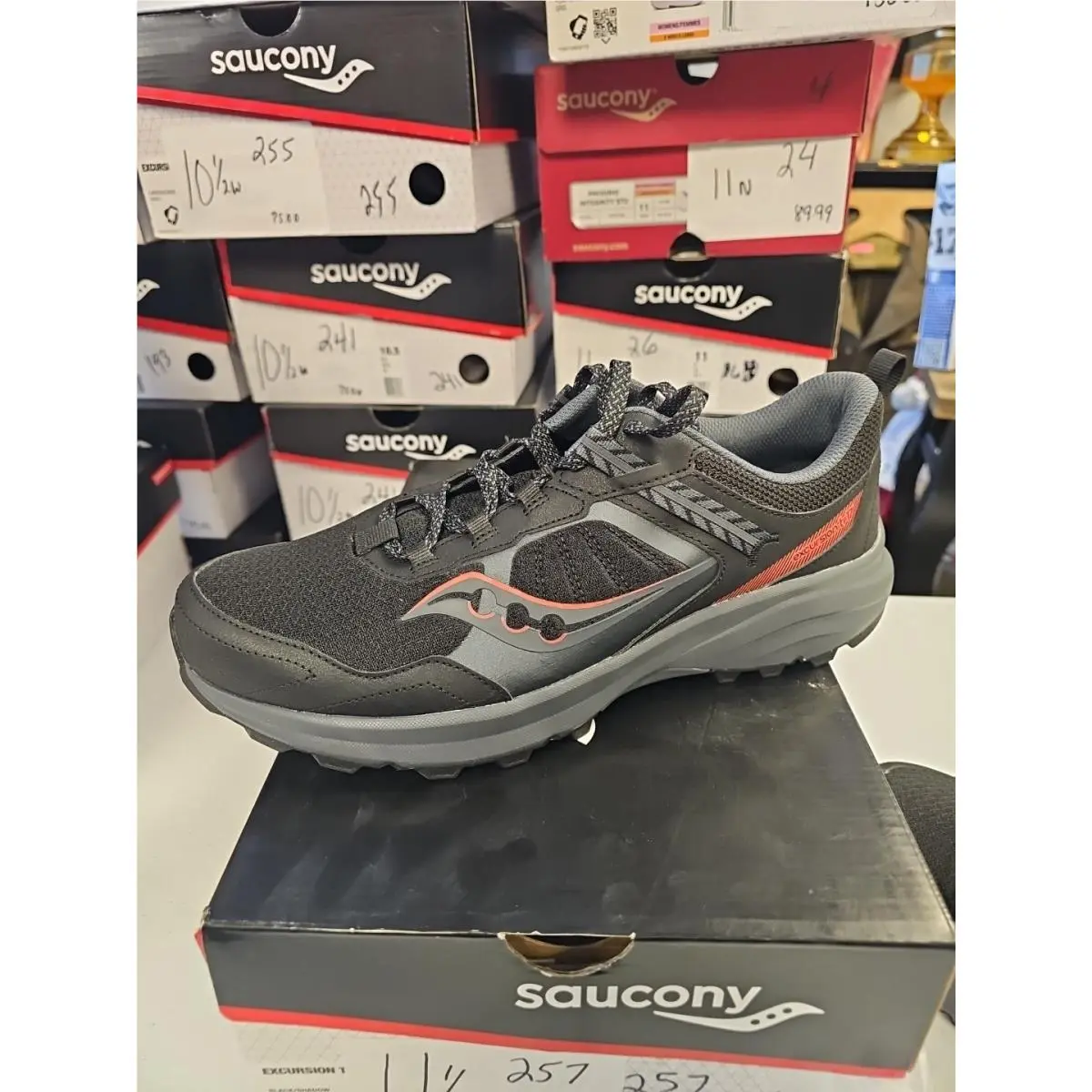 Saucony shoes - Saucony Excursion TR17 GTX Rye - S20959-202 - Black 0