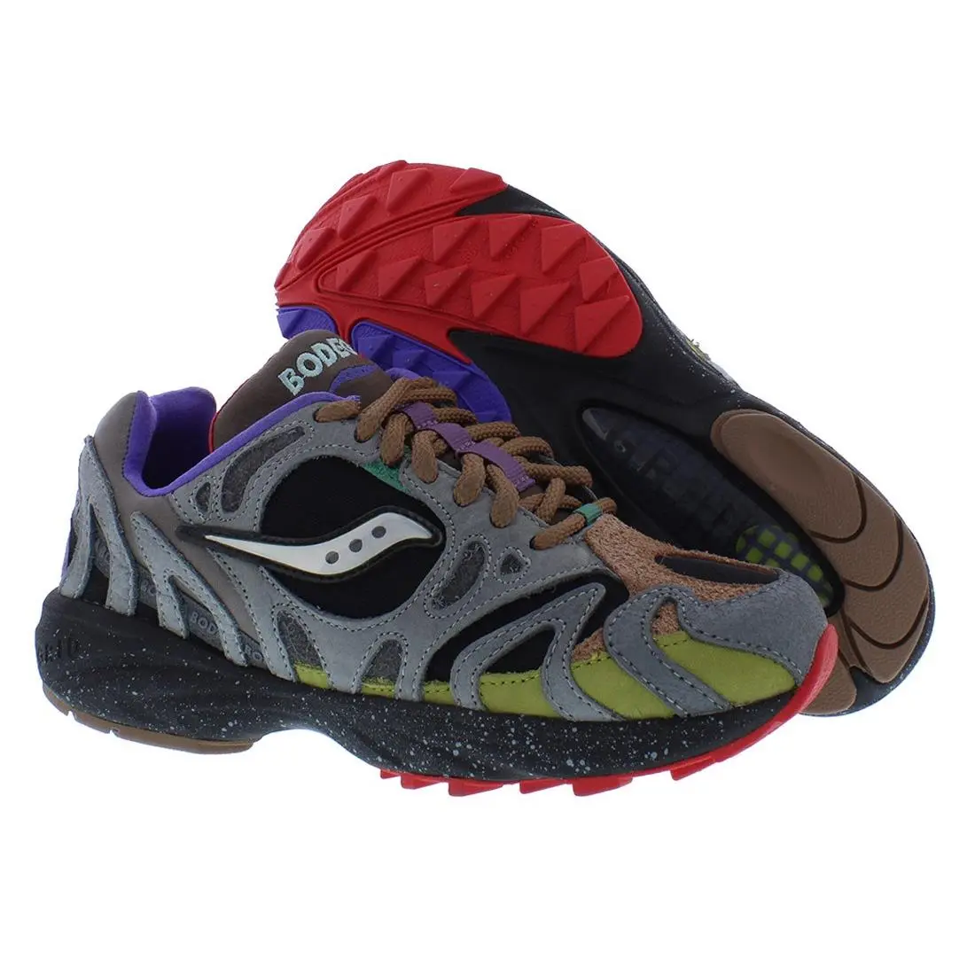 Saucony Grid Azura 2000 Mens Shoes Size 4 Color: Grey
