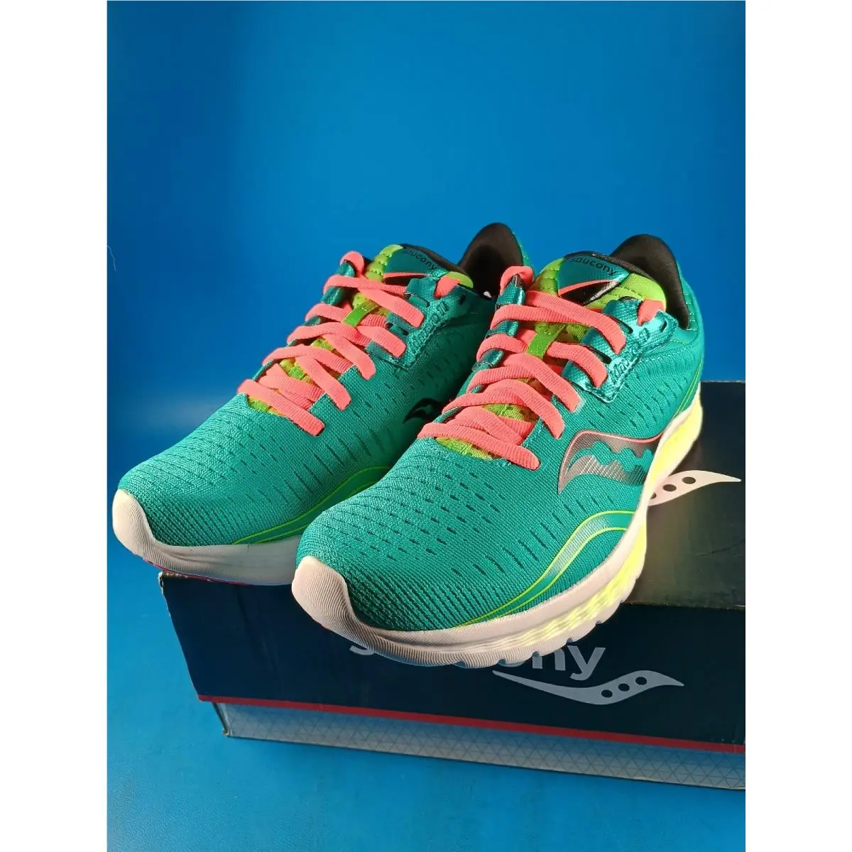 Saucony shoes - Saucony Kinvara 11 - Kinvara - S10551-10 - Aqua/Blue 3