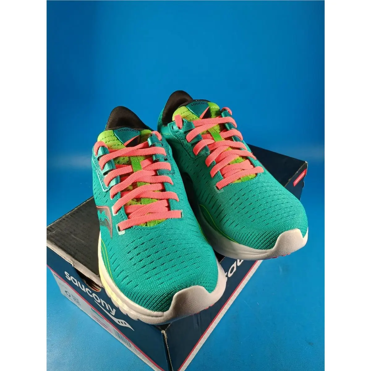 Saucony shoes - Saucony Kinvara 11 - Kinvara - S10551-10 - Aqua/Blue 4