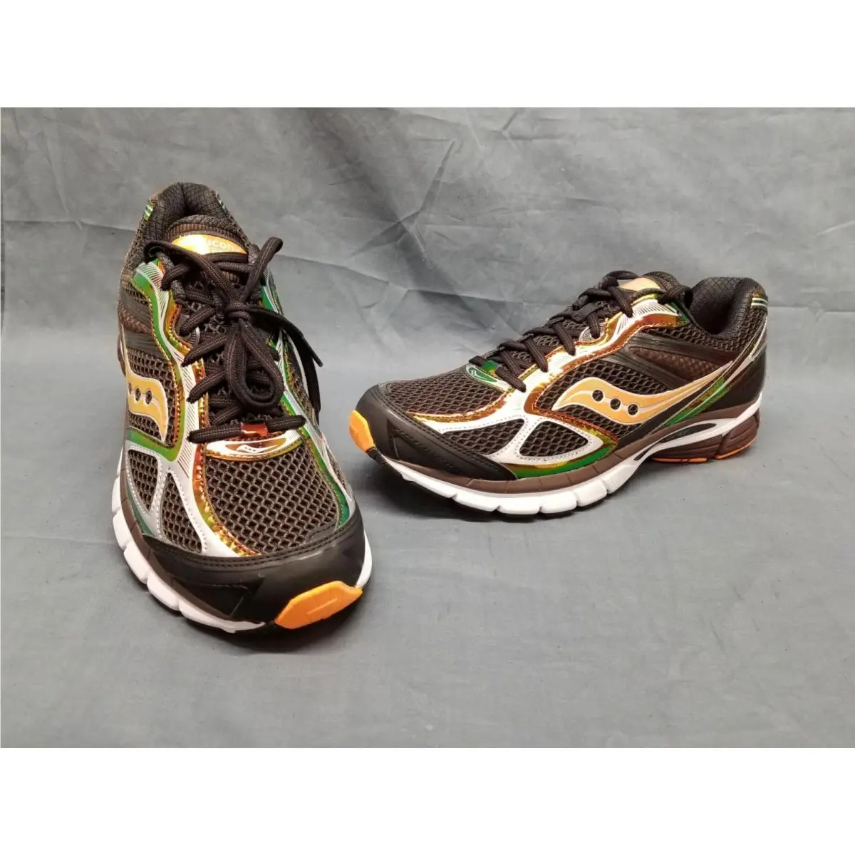 Saucony Progrid Guide 7 Speed Shades Black Multi Men`s Size 9.5