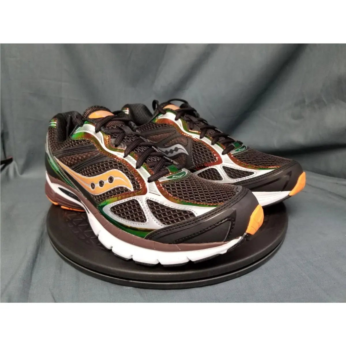 Saucony shoes - Saucony ProGrid Guide - ProGrid Guide - S71058-1 - Black/Multi (UPC: 195021768678) 8