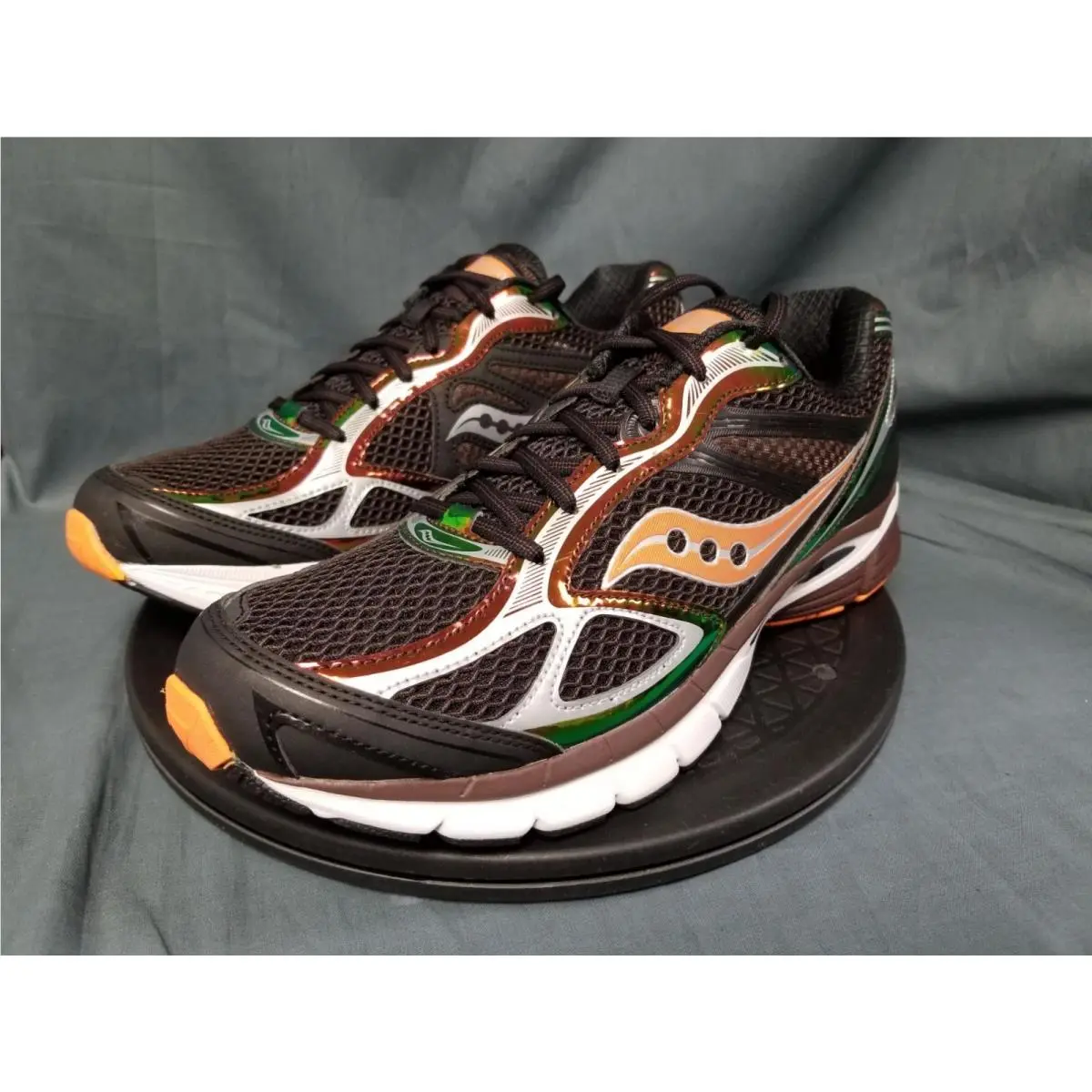 Saucony shoes - Saucony ProGrid Guide - ProGrid Guide - S71058-1 - Black/Multi (UPC: 195021768678) 2