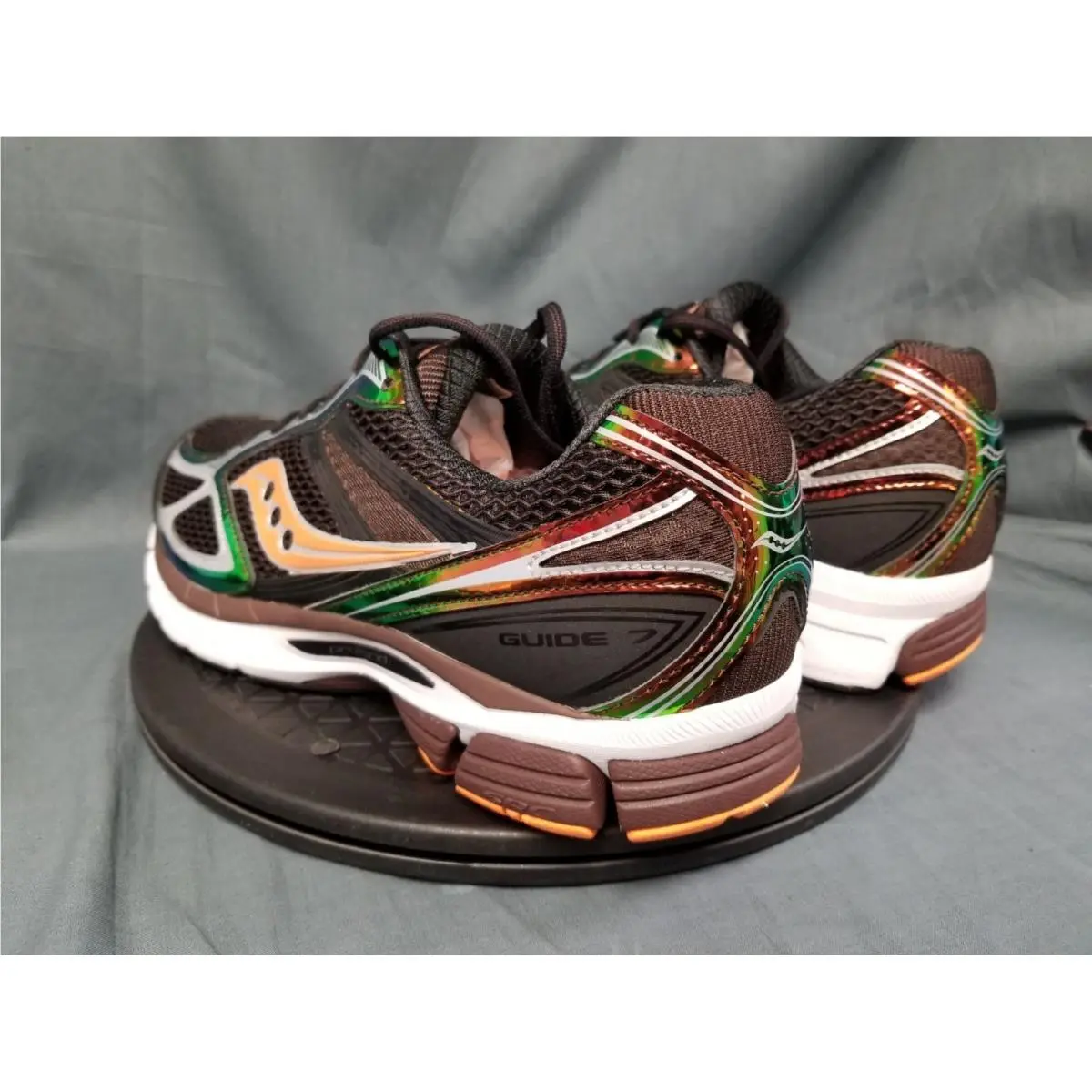 Saucony shoes - Saucony ProGrid Guide - ProGrid Guide - S71058-1 - Black/Multi (UPC: 195021768678) 4