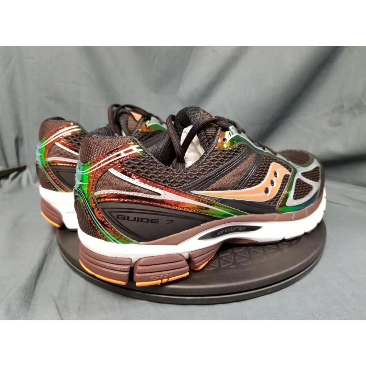 Saucony shoes - Saucony ProGrid Guide - ProGrid Guide - S71058-1 - Black/Multi (UPC: 195021768678) 6
