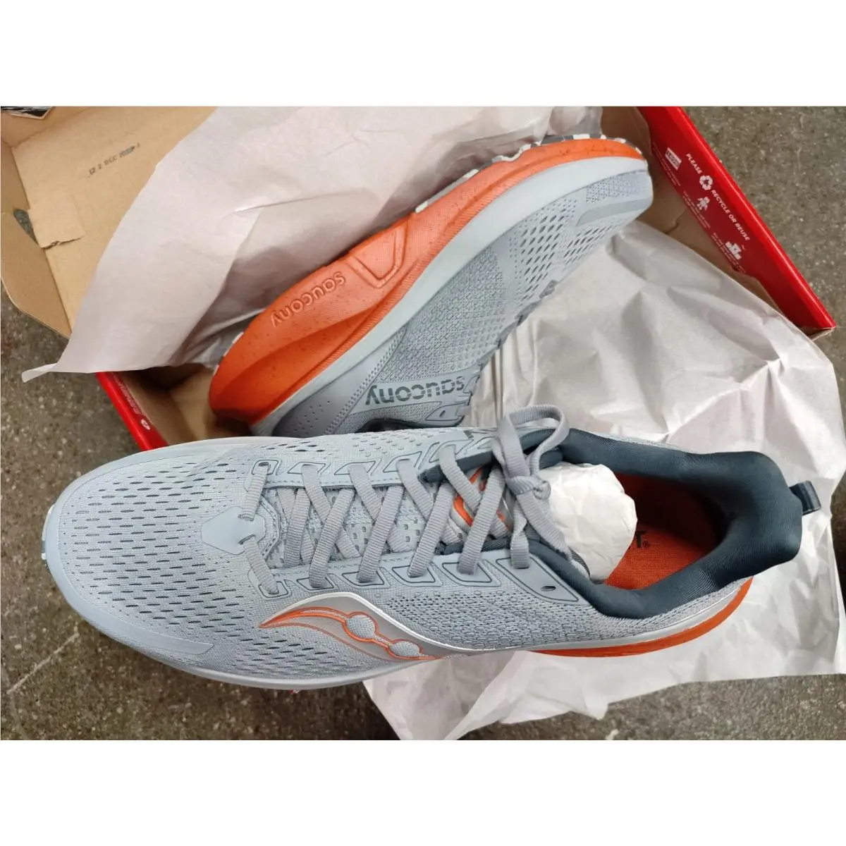 Saucony shoes - Saucony Guide 17 - Guide - S20936-96 - Gray (UPC: 195020142097) 1