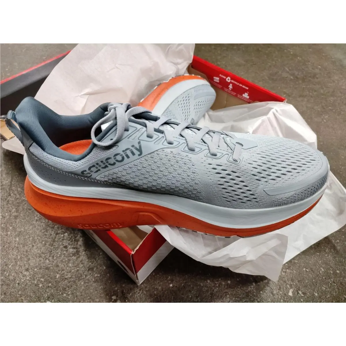 Saucony shoes - Saucony Guide 17 - Guide - S20936-96 - Gray (UPC: 195020142097) 2