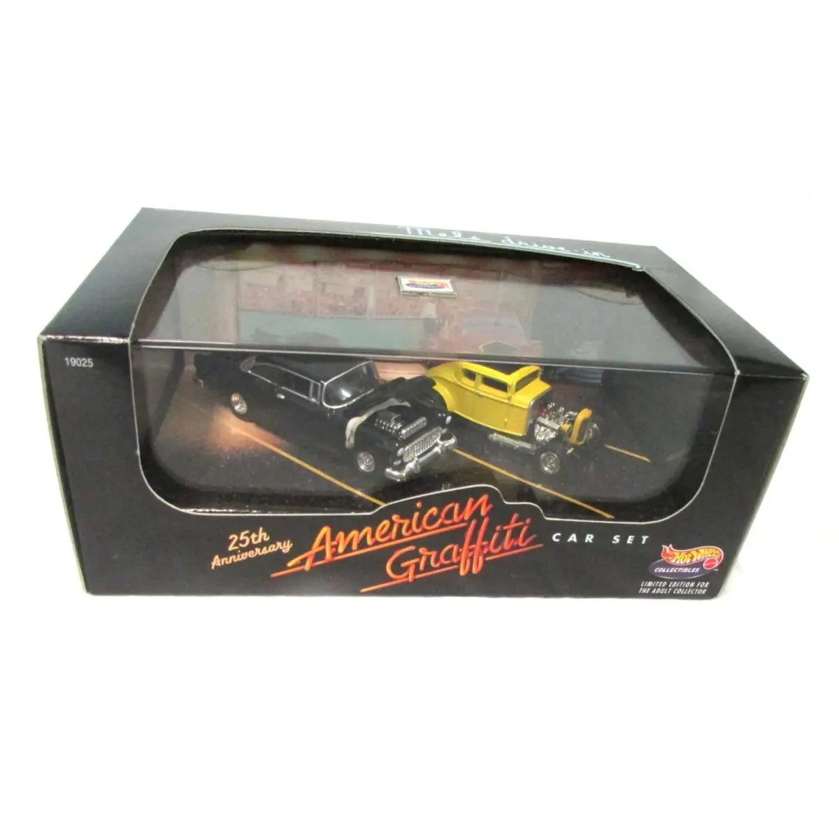 Hot Wheels American Graffiti 25th Anniversary Limited Car Set Mattel 19025