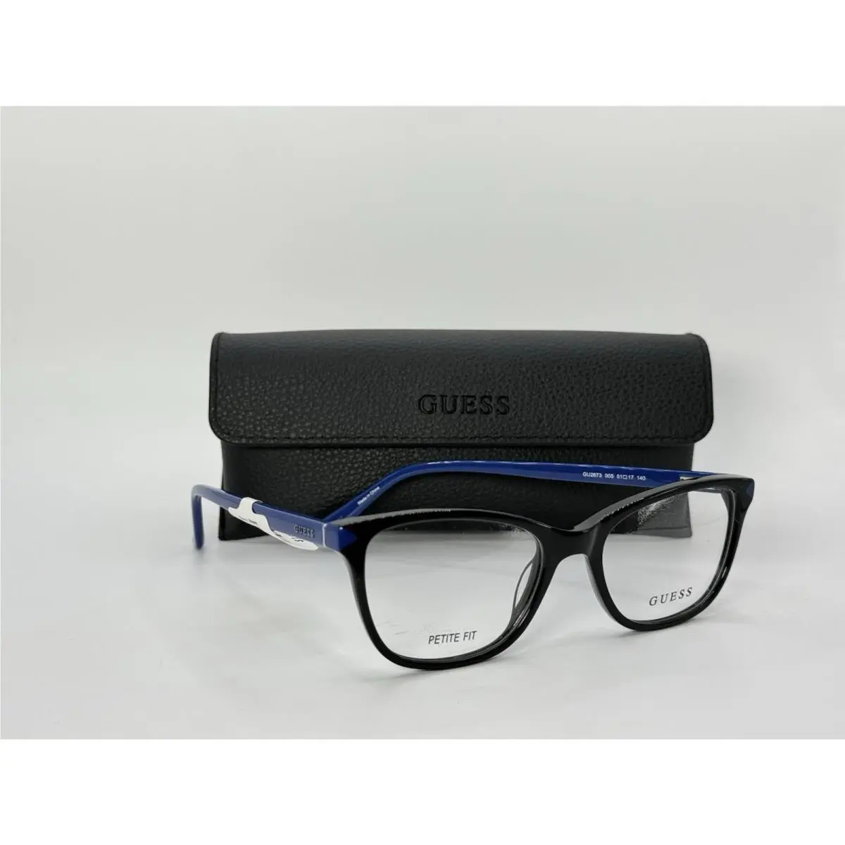 Eyeglasses GU2673 005 Blue Black Size 51-17-140 by Guess