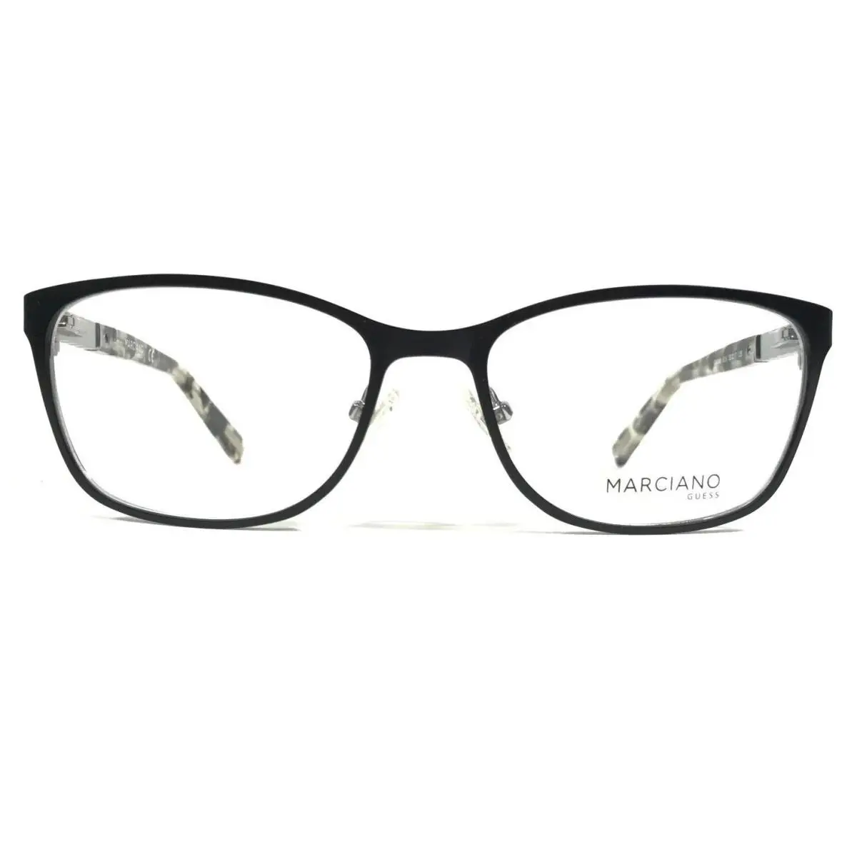 Marciano by Guess Eyeglasses Frames GM248 Blk Black Tortoise Square 53-17-135 - Frame: Multicolor