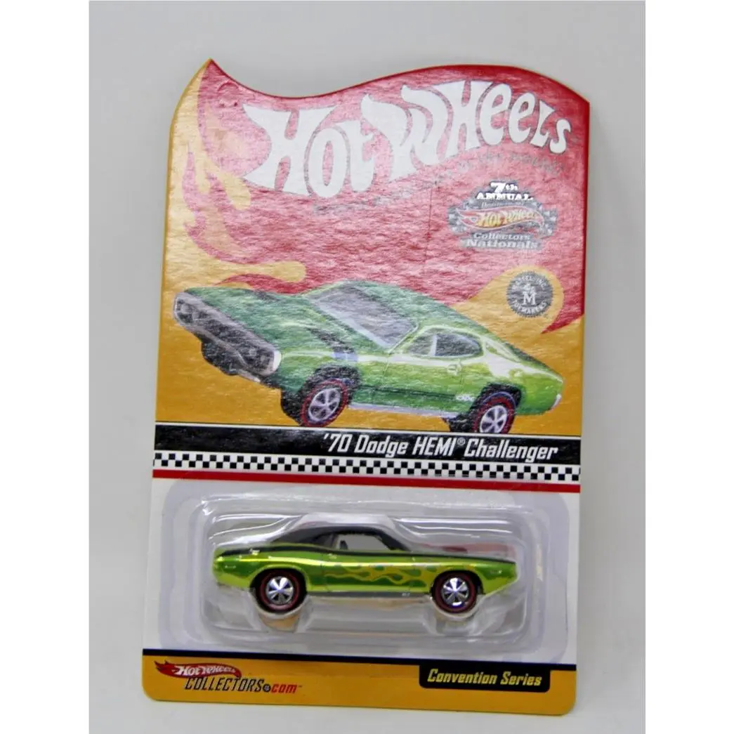 Hot Wheels 7TH Collectors Nationals 70 Dodge Hemi Challenger 158 Low Number