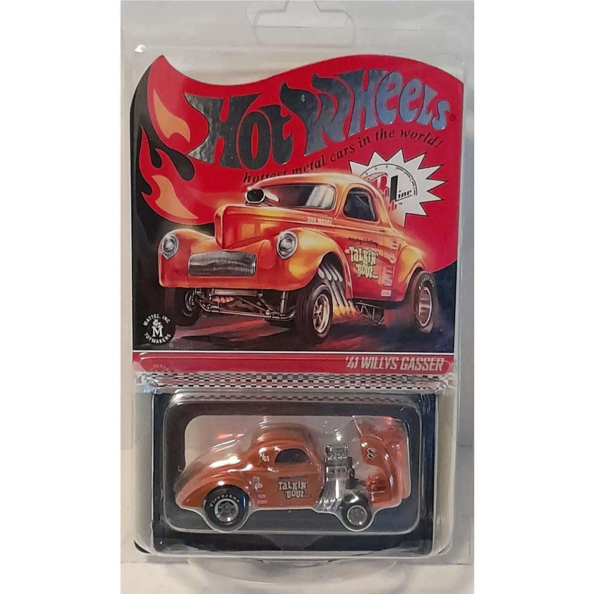 Hot Wheels Rlc `41 Willys Gasser Talkin` `bout 593/10000