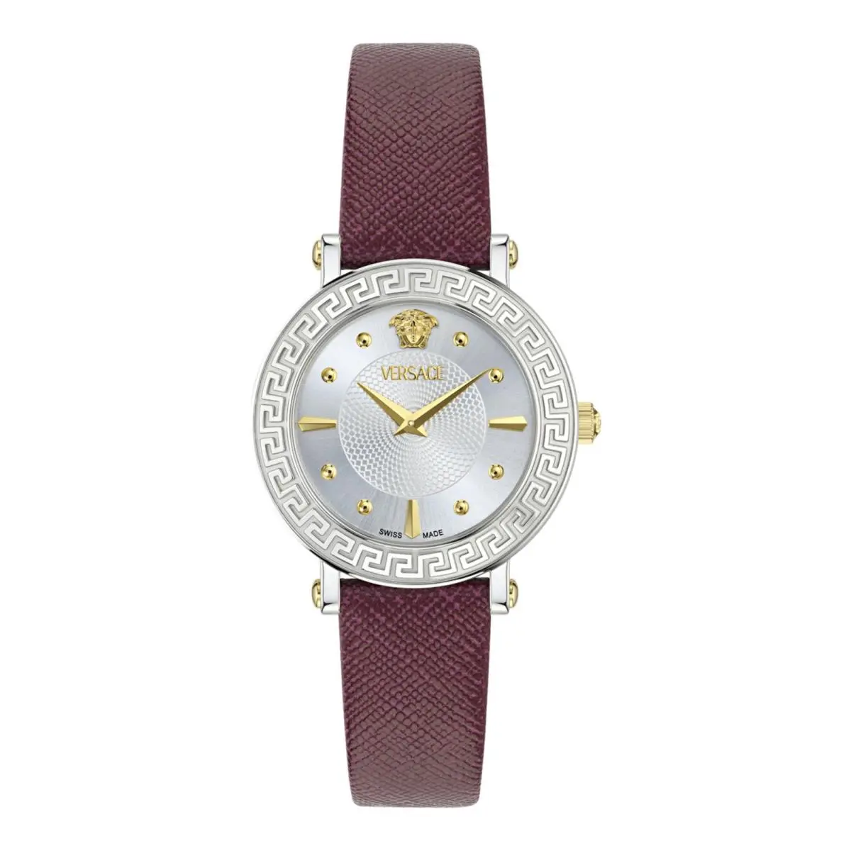 Versace Womens Stainless Steel 35mm Strap Fashion Watch