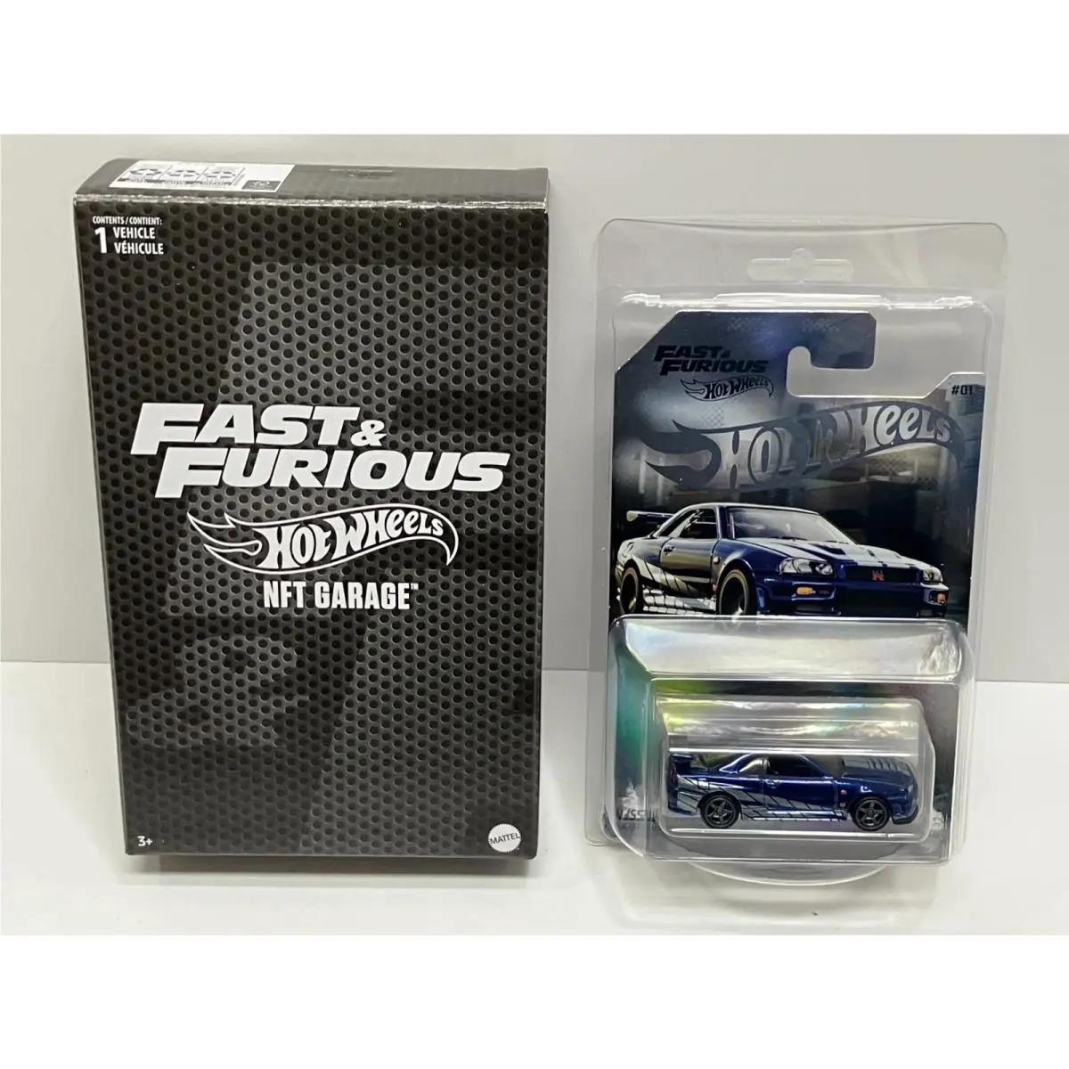 Nissan Skyline Gt-r BNR34 Hot Wheels Nftg Garage Fast Furious