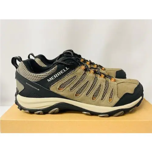 Merrell Men`s Crosslander 3 Hiking Shoes in Boulder/brindle Size 12M