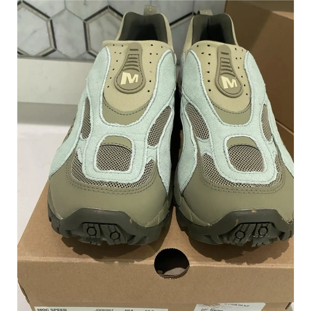 Merrell shoes - Merrell Moc Speed Streak Evo - Drab/Sage 0