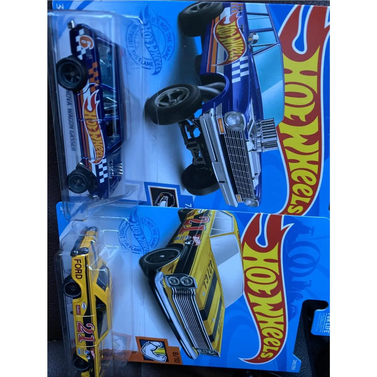 2021 Hot Wheels Super Treasure Hunt 232 HW Race Team 7/10 64 Nova Wagon Gasser