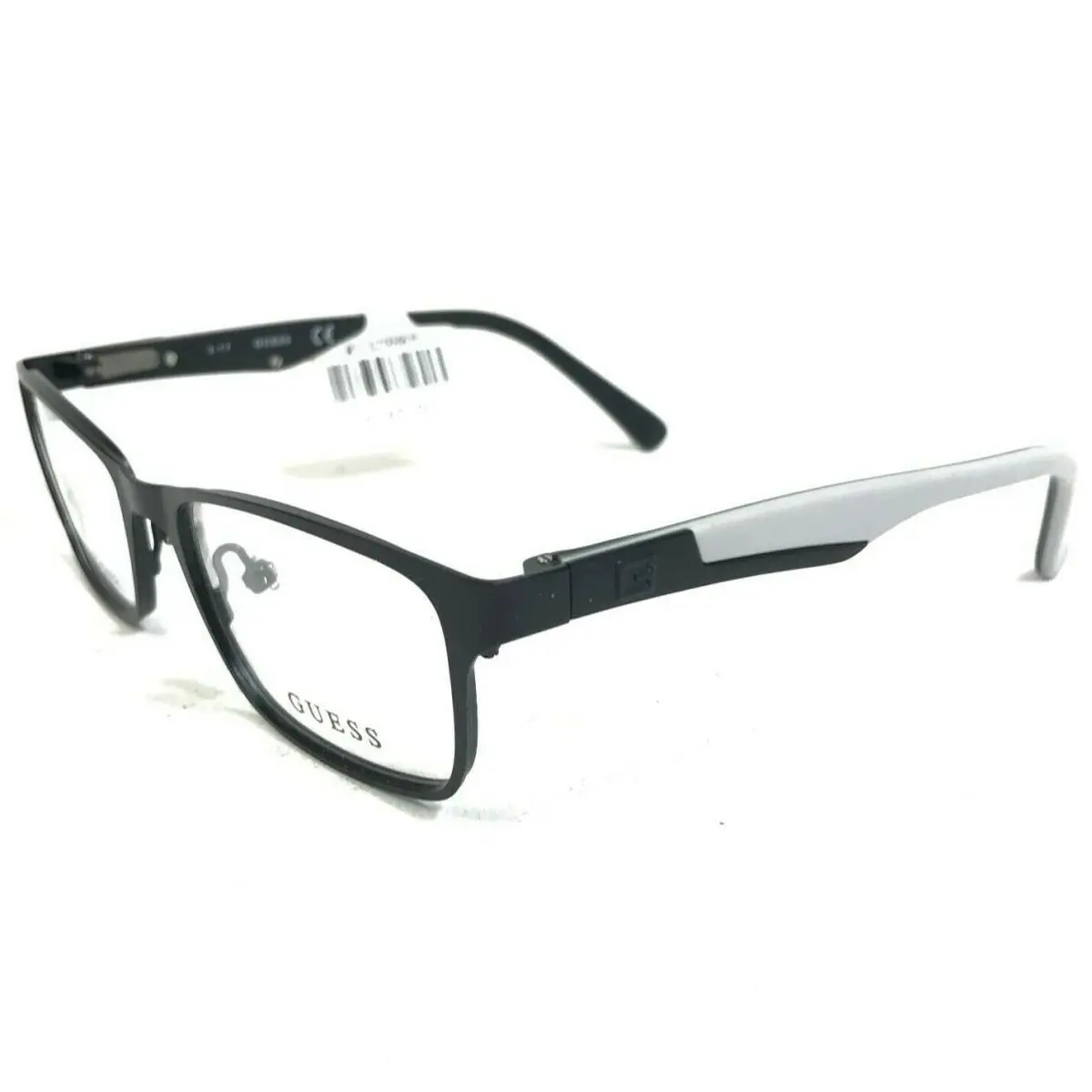 GU9173 002 Kids Eyeglasses Frames Black Grey Rectangular Full Rim 130 by Guess