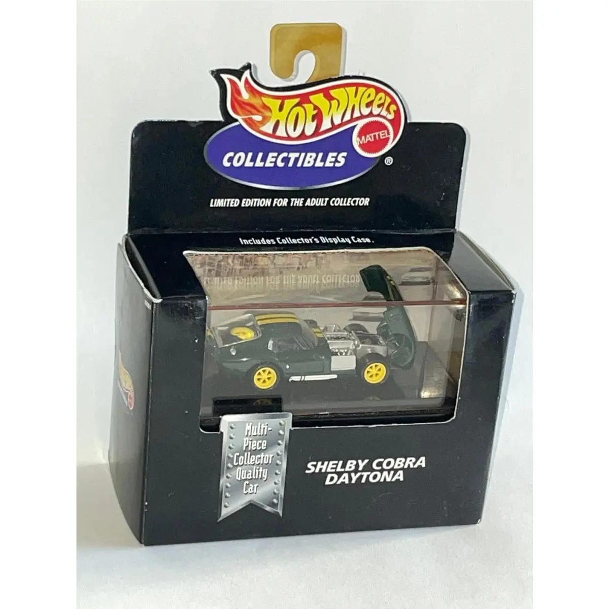 1998 LE Hot Wheels Collectibles Diecast Green Shelby Cobra Datona Car 1:64