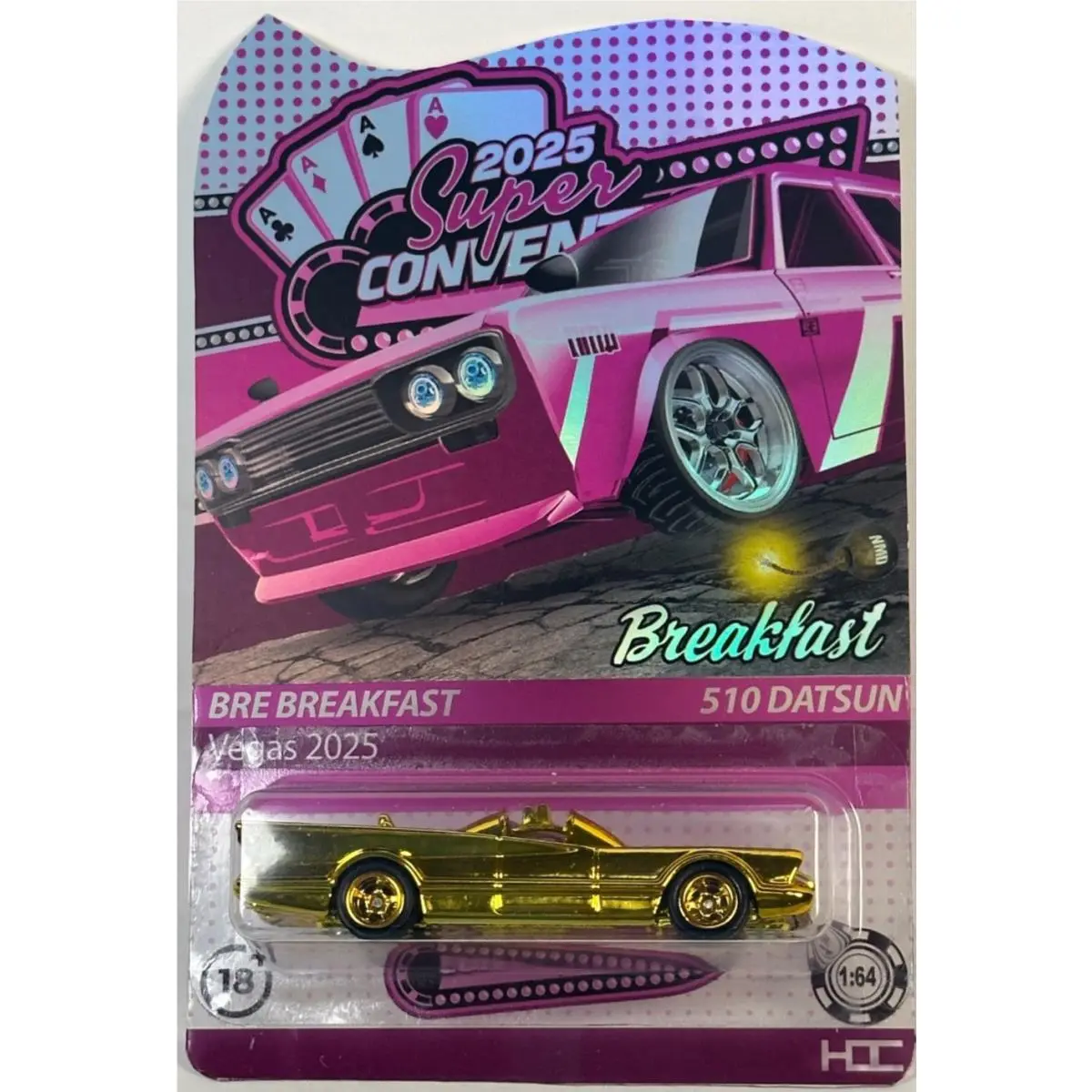 Hot Wheels 2025 Las Vegas Super Convention TV Series Batmobile Error