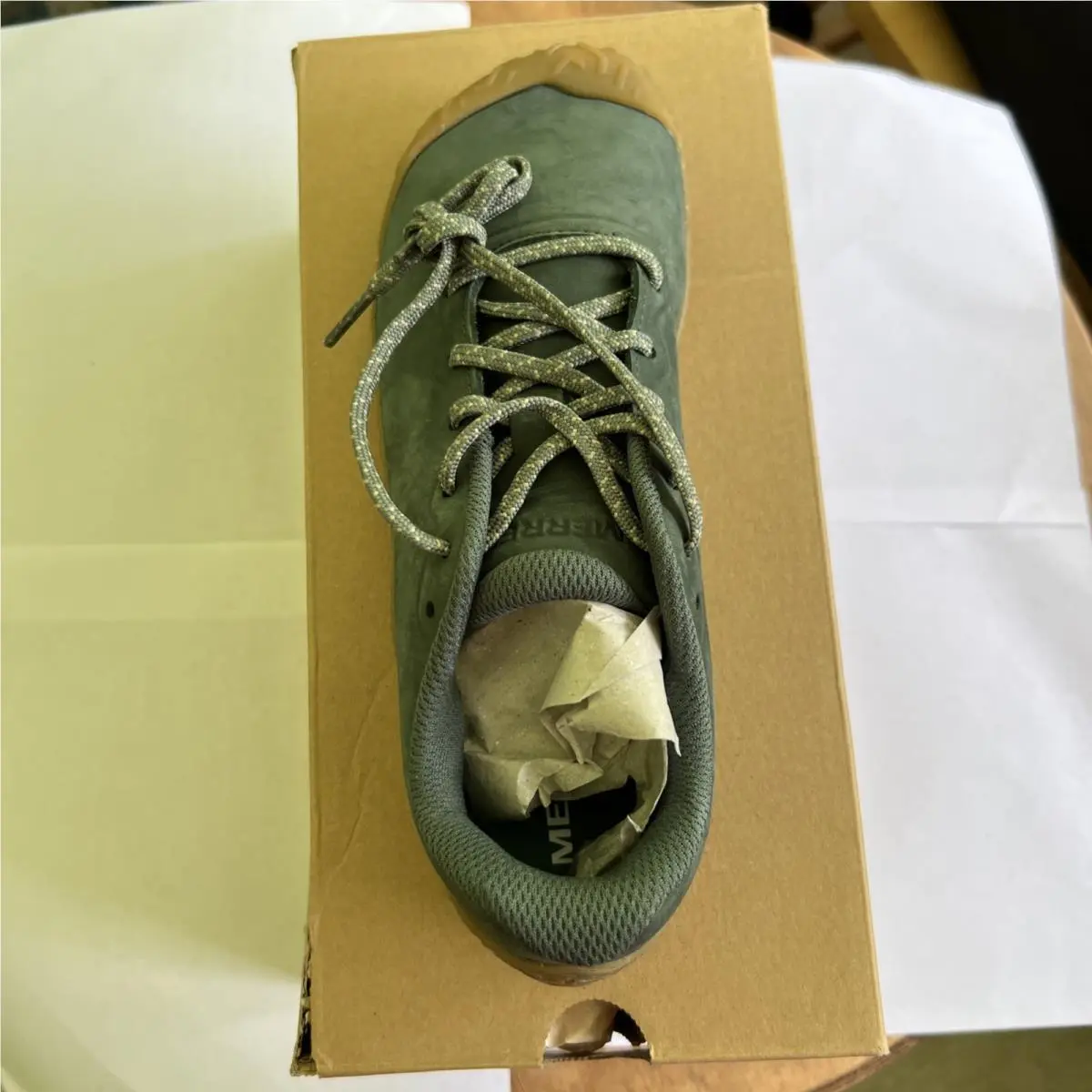 Merrell Women`s Vapor Glove 6 Ltr Running Shoes Forest US 7.5 M