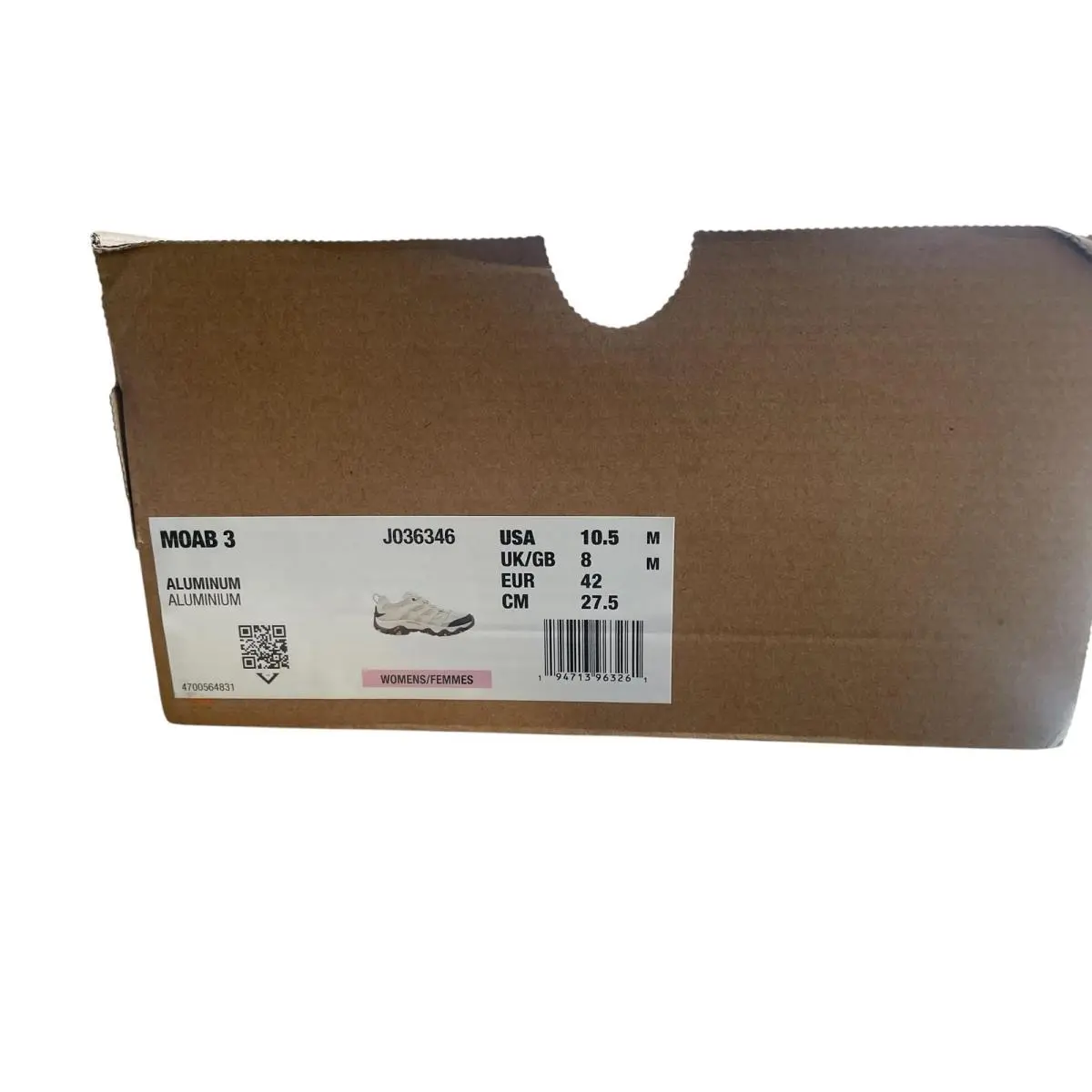 Merrell shoes - Moab 3 - Moab - J036346 - Gray (UPC: 194713963261) 7