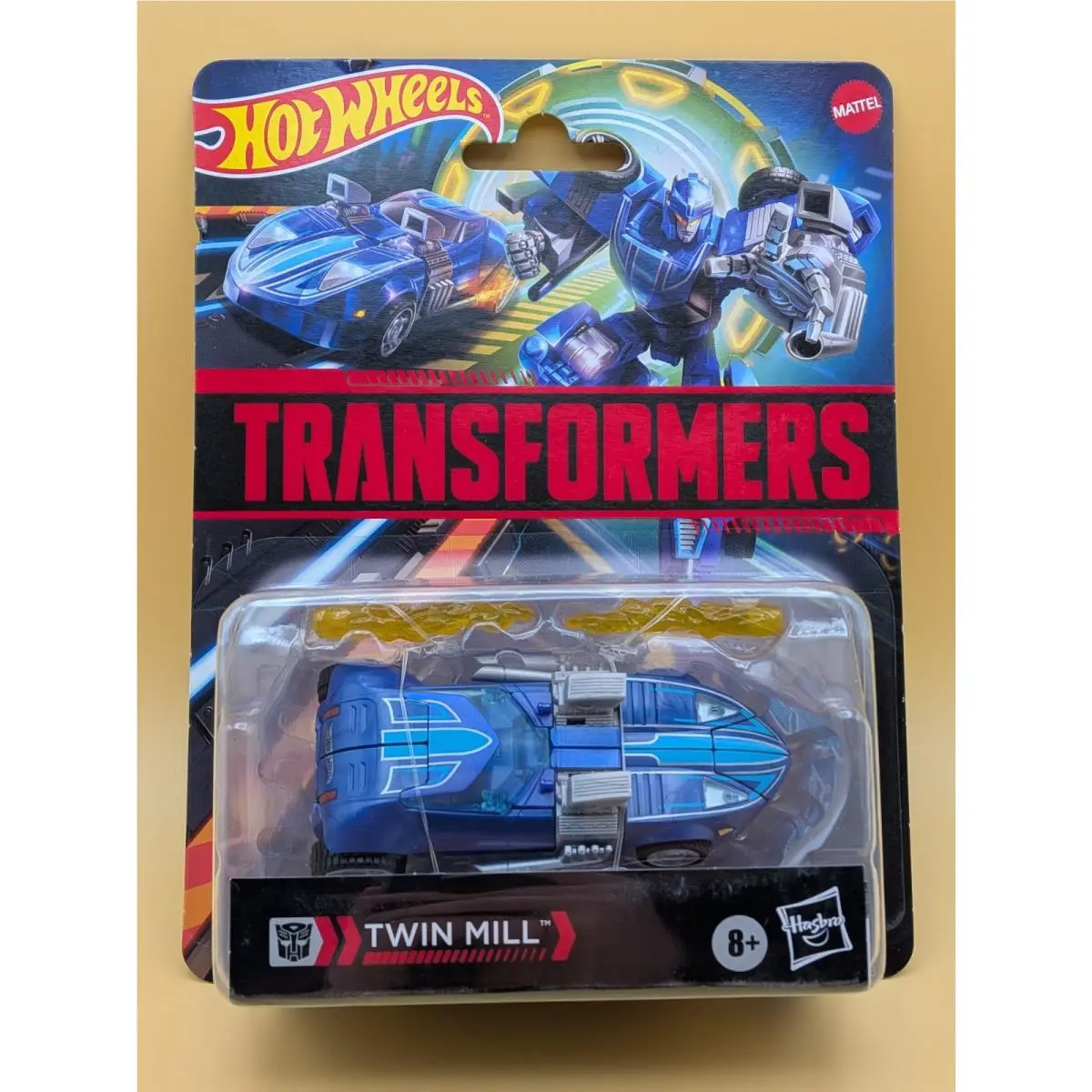 Hasbro Mattel Hot Wheels x Transformers Twin Mill 01