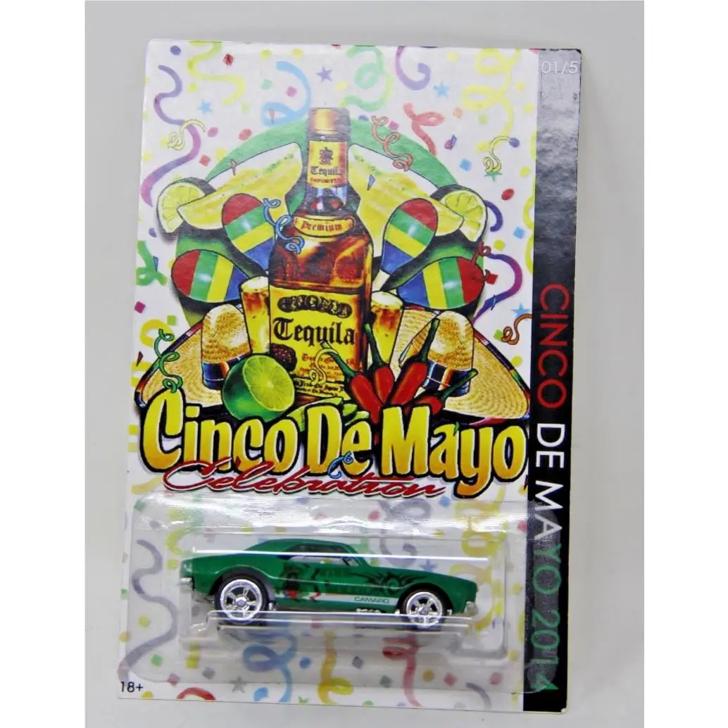 Hot Wheels `67 Camaro Chris Stangler CS Customs Cinco De Mayo 2014 1/5 Rare RR