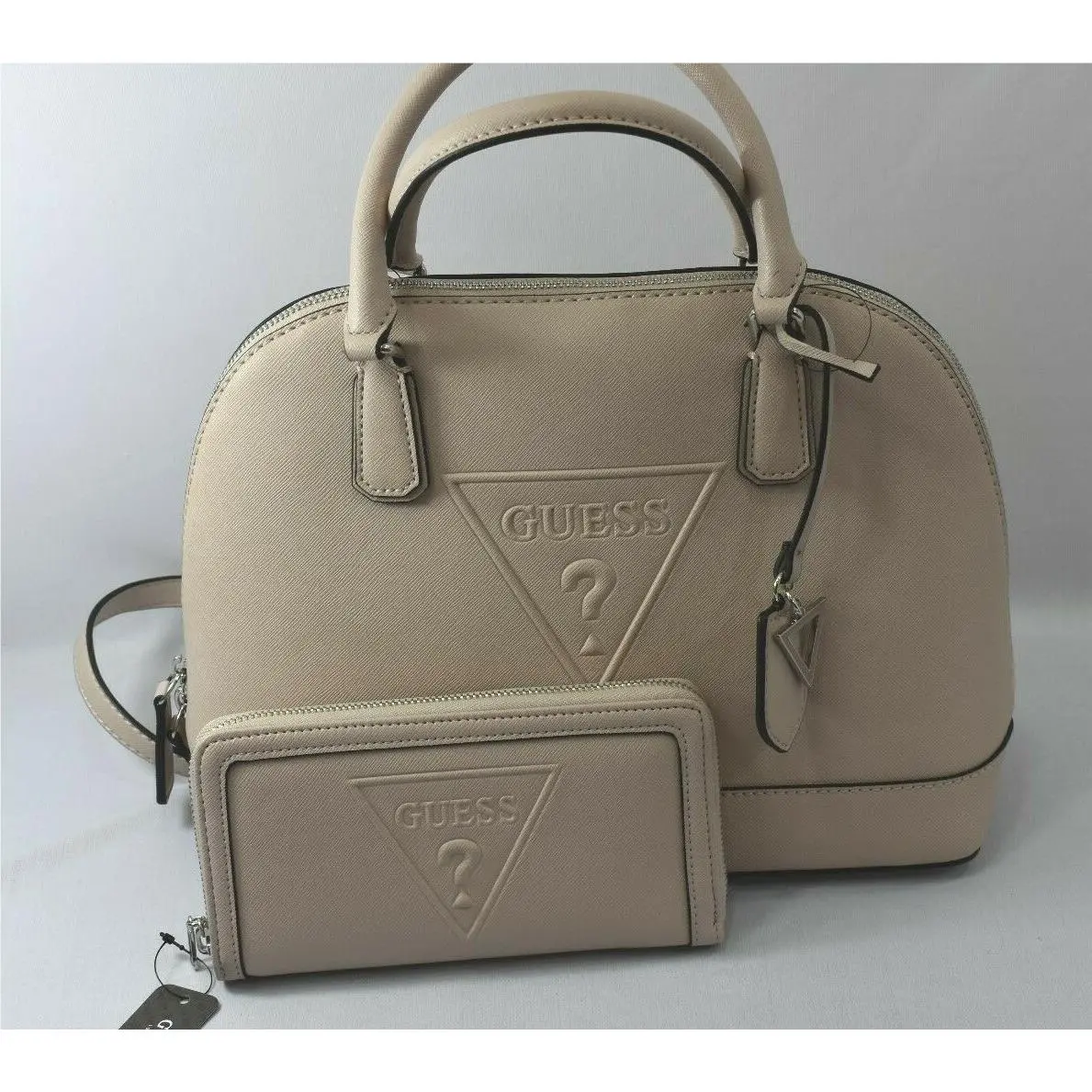 Guess Baldwin Park Handbag with Matchhing Zip Around Wallet