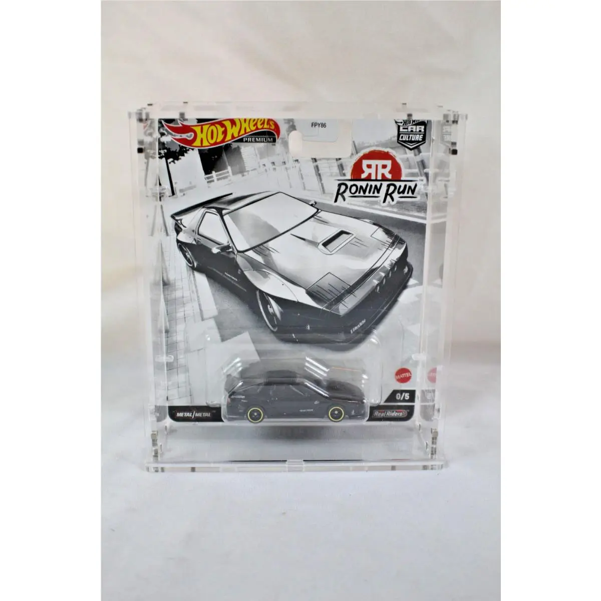 2022 Hot Wheels Premium Ronin Run Mazda RX7 FC Pandem 0/5 Chase W/ Display Cas