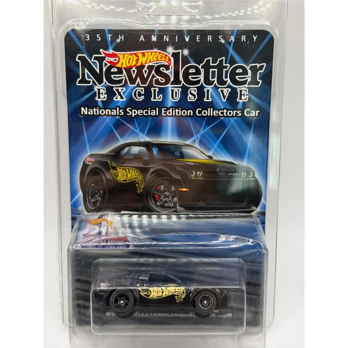 Hot Wheels Sletter Exclusive Dodge Challenger Black Rare Mint Only 775