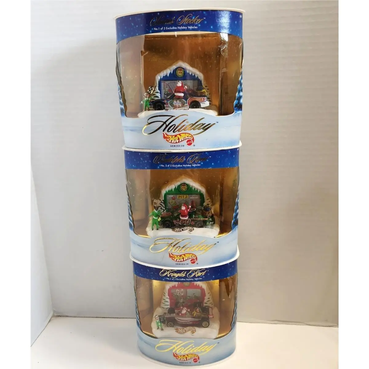 Hot Wheels Holiday Series IV Set Of 3 Exclusive Holiday Vehicles In Pac