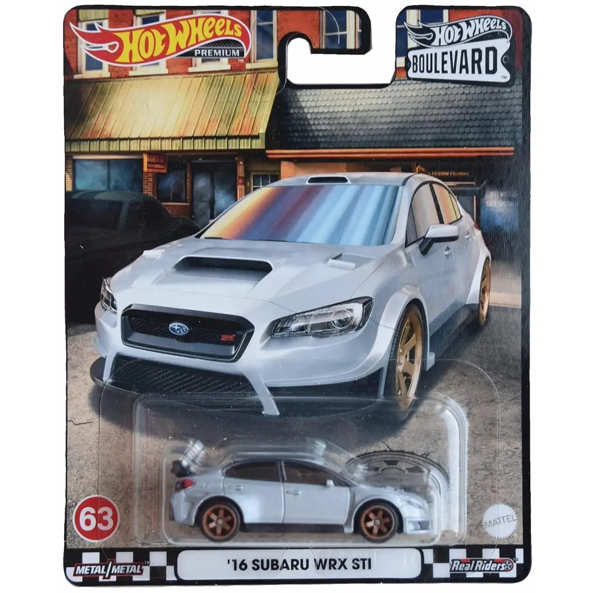 Hot Wheels `16 Subaru Wrx Sti Boulevard