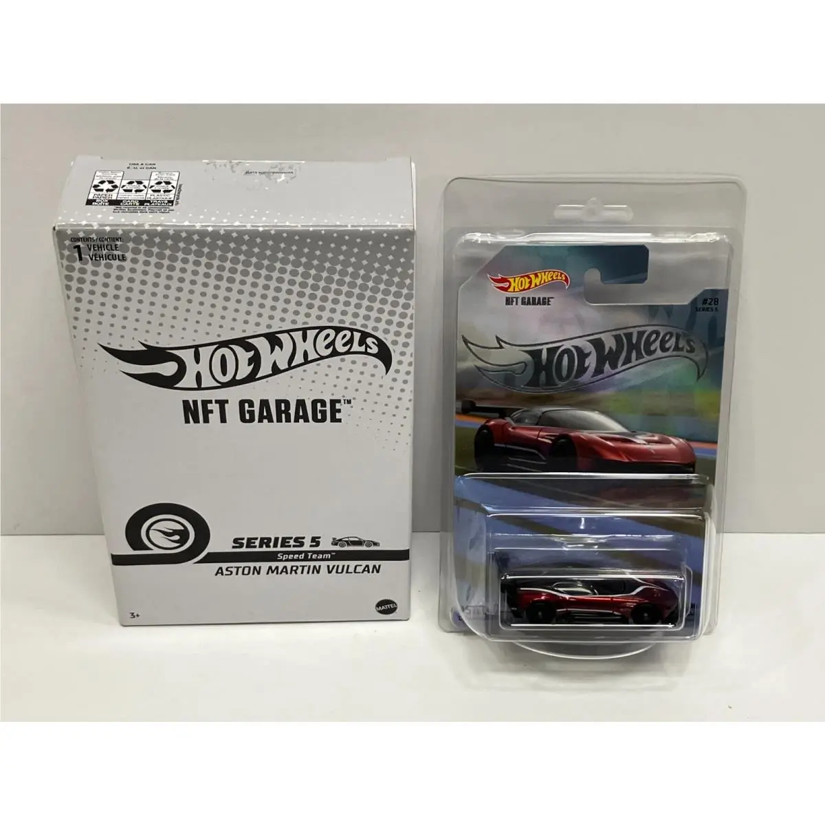 Aston Martin Vulcan Hot Wheels Nftg Garage Series 5 Speed Team Limited Edition