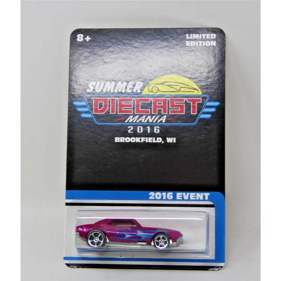 Hot Wheels Summer Diecast Mania 2016 1967 Camaro Custom Limited Ed Staff 14/18